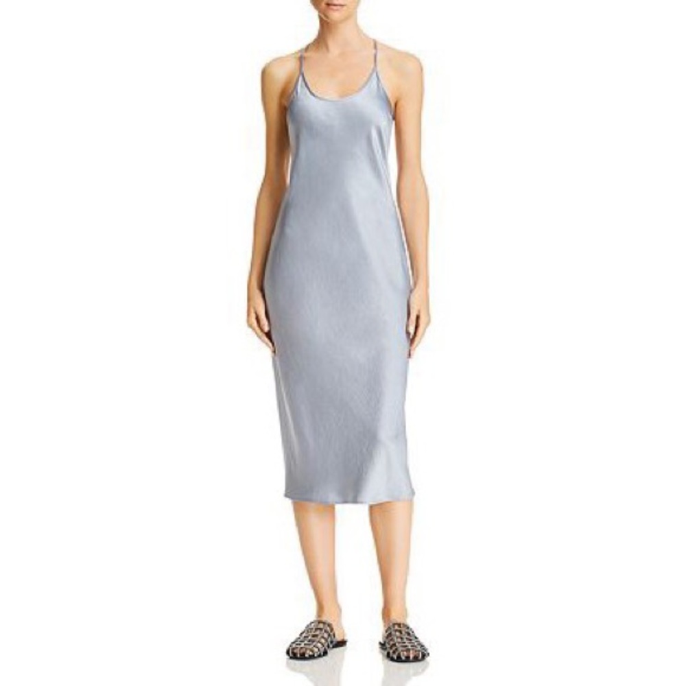 Alexander Wang Baby Blue Wash’n’go Slip Dress